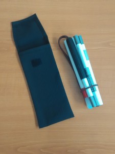 Slika Signalni štap sklopivi aluminijski sa 7 sekcija (sklopljen) i torbica