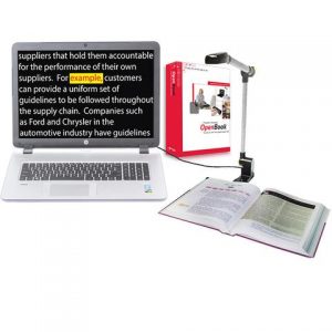 Slika kamere PERL i prozor programa OpenBook