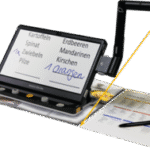 A4 dokument na zaslonu Mano Edu Lite